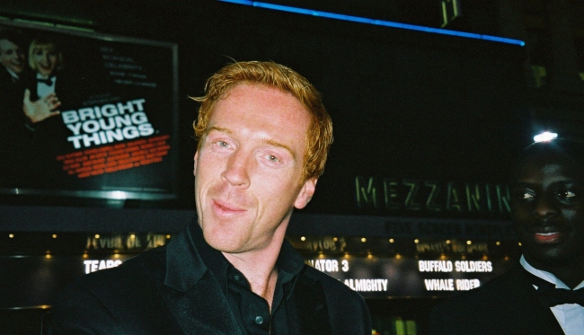 September 28, 2003 - Bright Young Things London Premiere. His "just for Debbie look." Pic by Debs.
