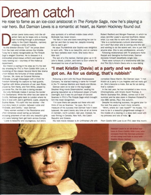 Sunday Express Mag 20 March 2005. Scan by Kaz
