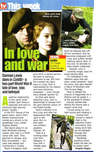 TV Choice 26 March 2005. scan by kaz!
