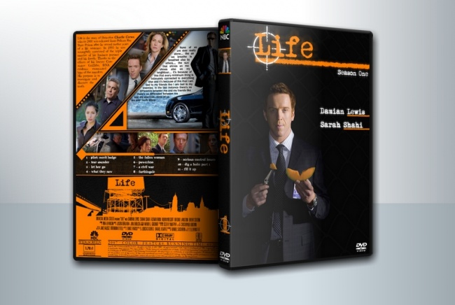 Custom DVD cover for Life by eldivino87
Eldivino, an Italian fan of Life, created these custom covers for the season one DVD and sent apologies for the "poor English" (but I think his/her translation is charming and very good!) KathyV
