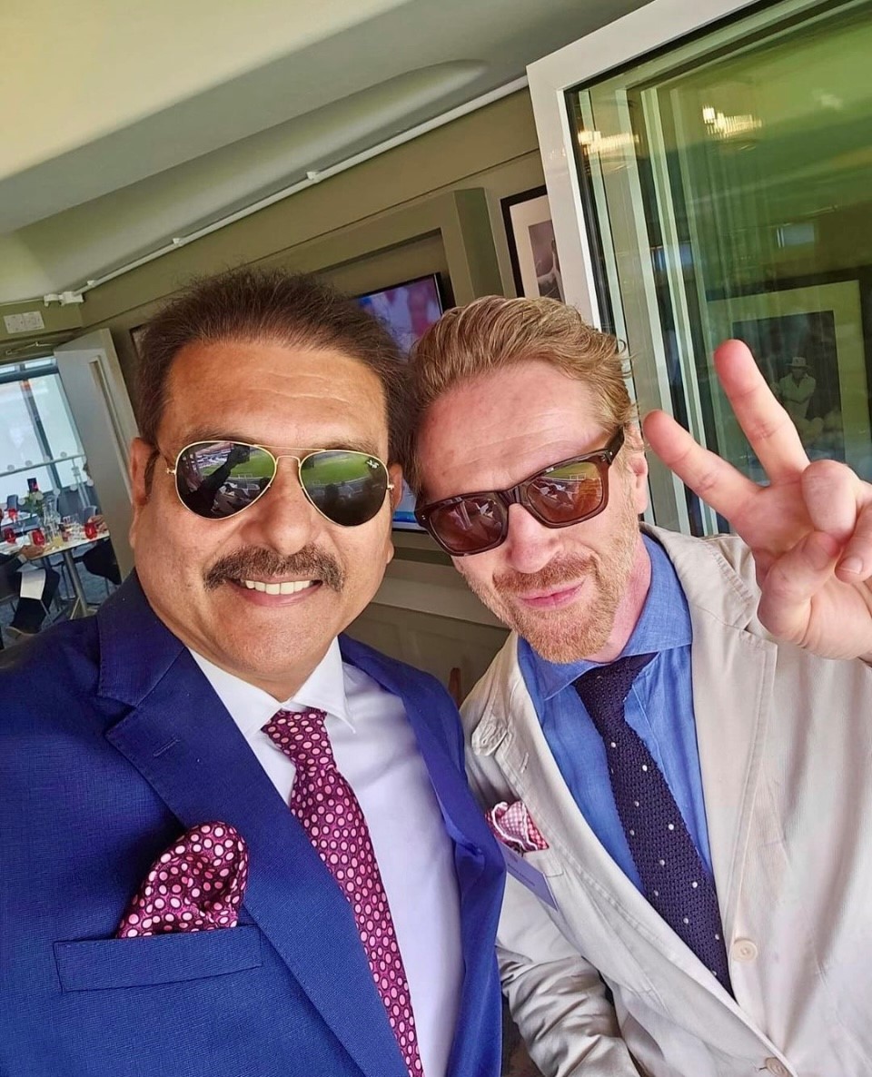 Damian Lewis Attends Cricket Match at Lord’s