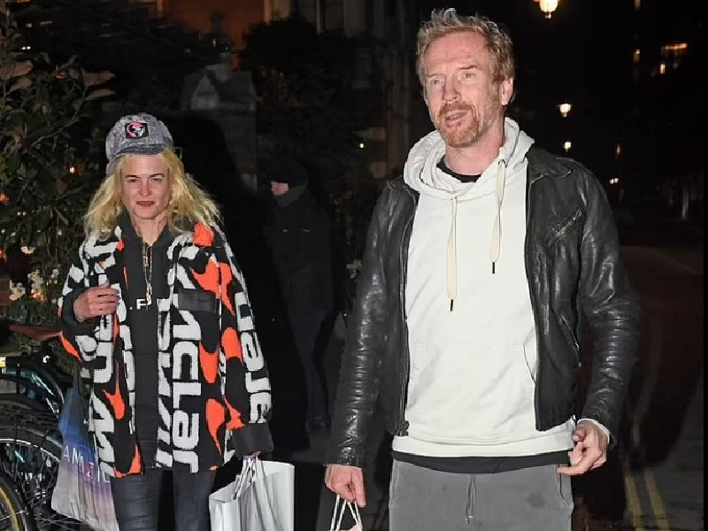 Damian Lewis and Alison Mosshart Spotted in London