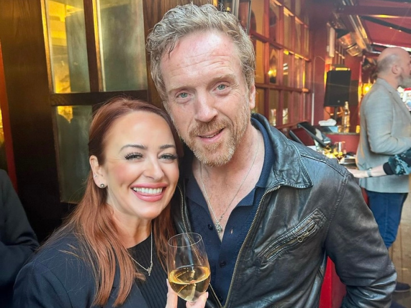 Damian Lewis Spotted at London Restaurant