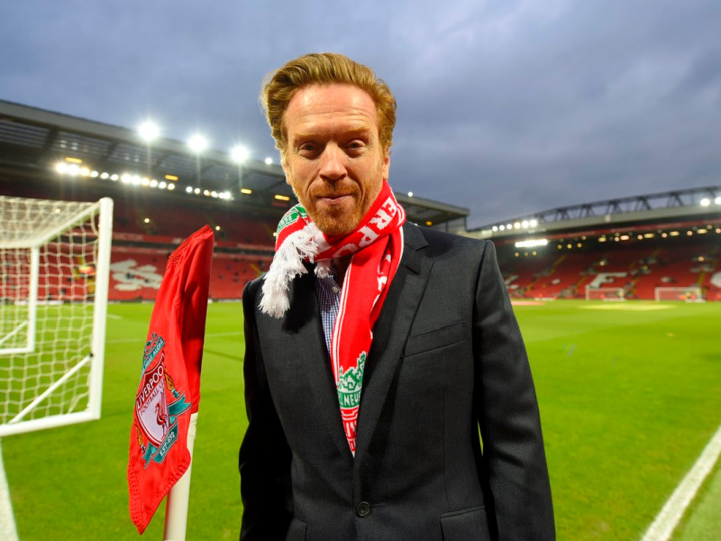 Damian Lewis’s Love Affair with Liverpool Football Club