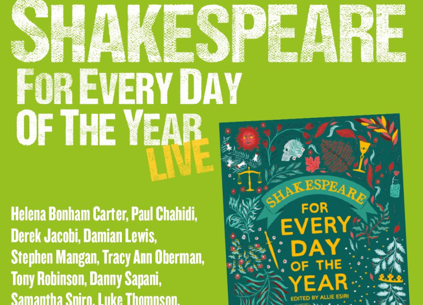 Shakespeare for Every Day of the Year Live!