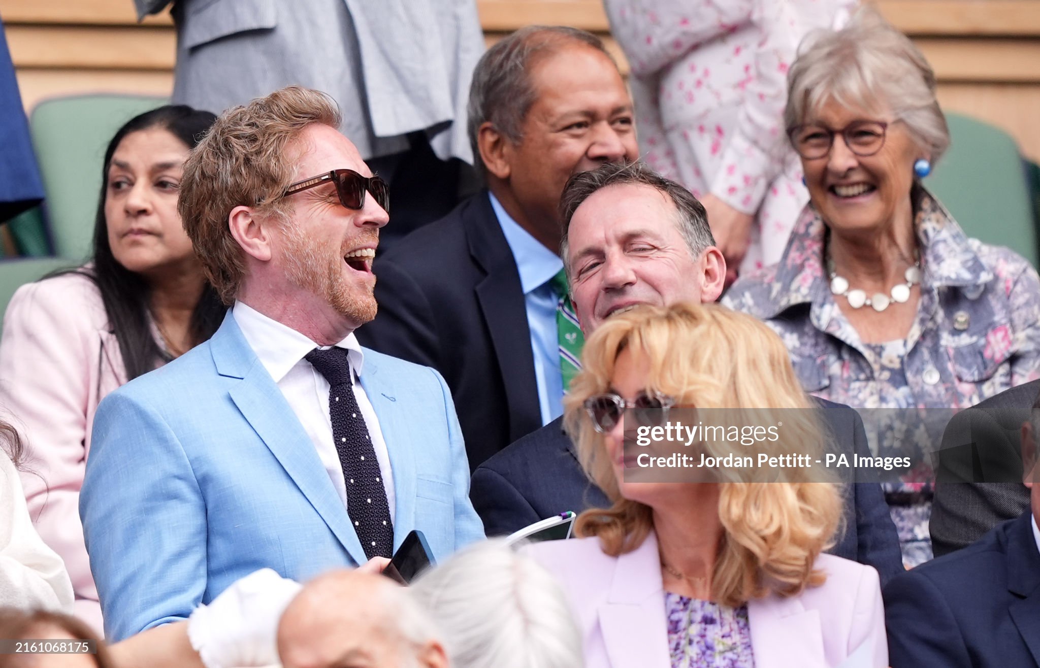 Damian Lewis Attends Wimbledon 2024