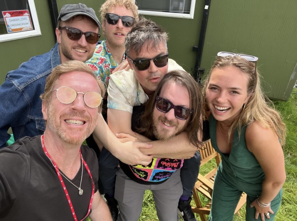 Damian Lewis and Band Wow Latitude Festival Fans