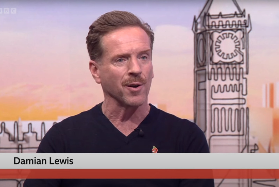 VIDEO: Damian Lewis on Sunday with Laura Kuenssberg