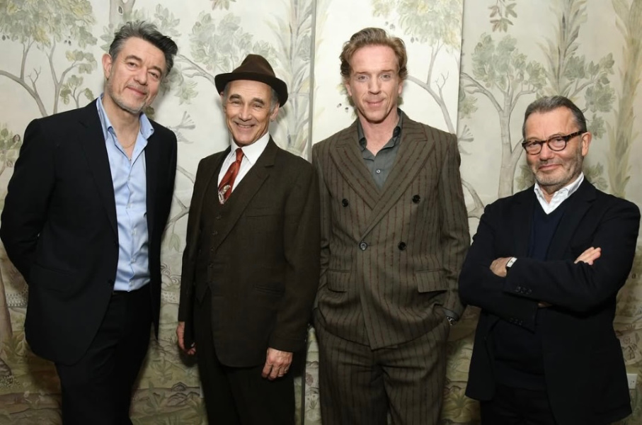 Damian Lewis and Mark Rylance Attend New York Screening of Wolf Hall: The Mirror and the Light