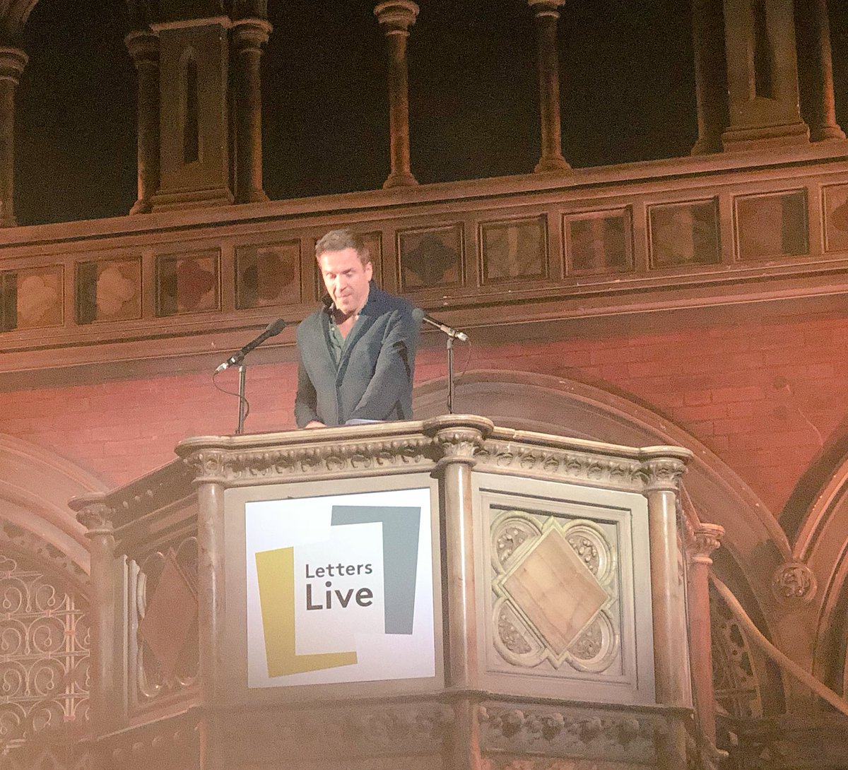 Letters Live Event Damian Lewis