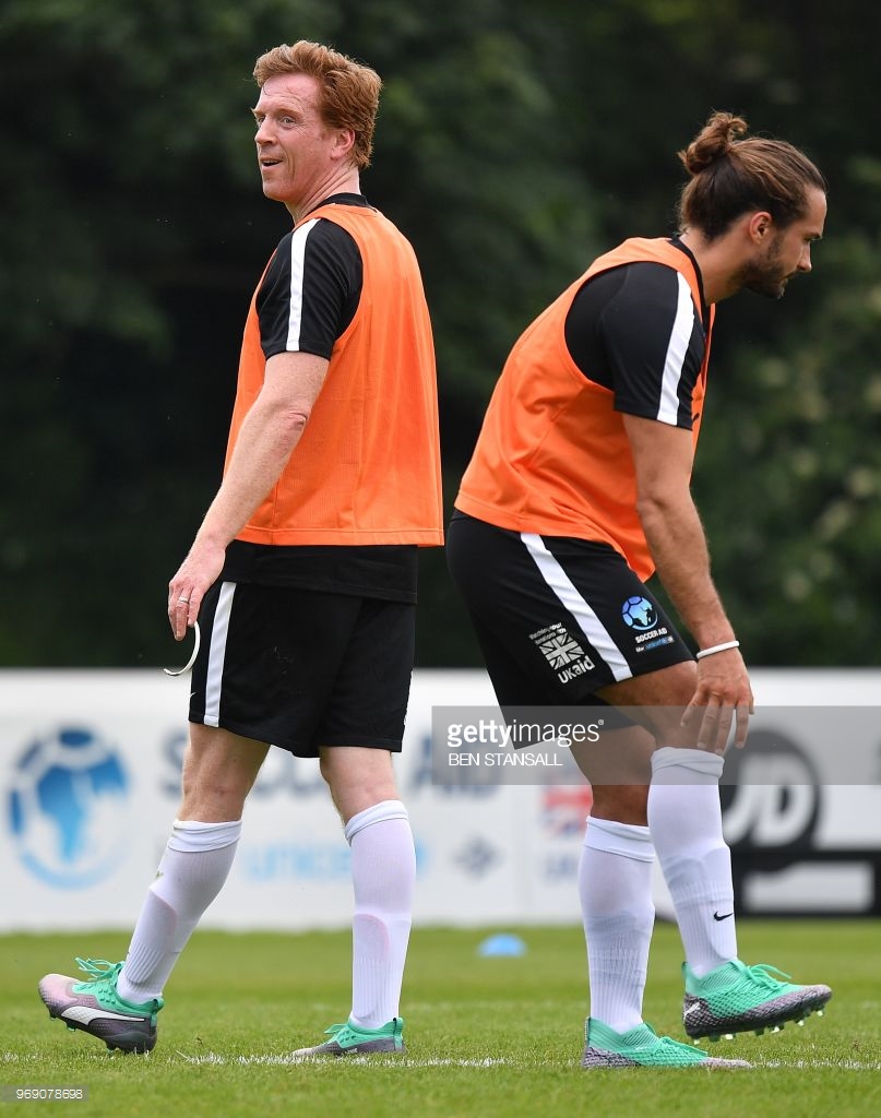 Soccer Aid Training Practice – June 7, 2018 – Damian Lewis