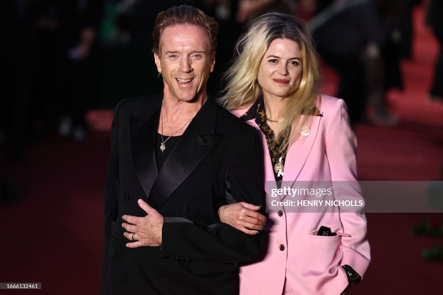 Photos of Damian Lewis and Alison Mosshart at Vogue World London Show